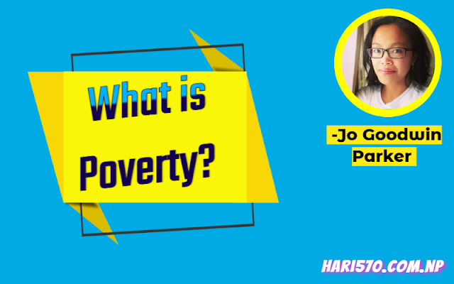 what is poverty summary